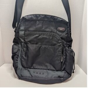Tumi Messenger Bag Black T-Tech 5120D Crossbody Ballistic Nylon Mens Medium